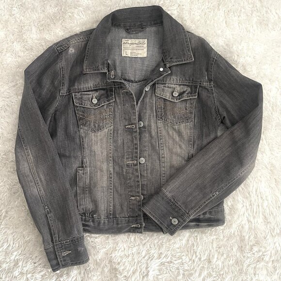 Three Denim Size Large Women's Jackets - SZ L - Picture 2 of 6